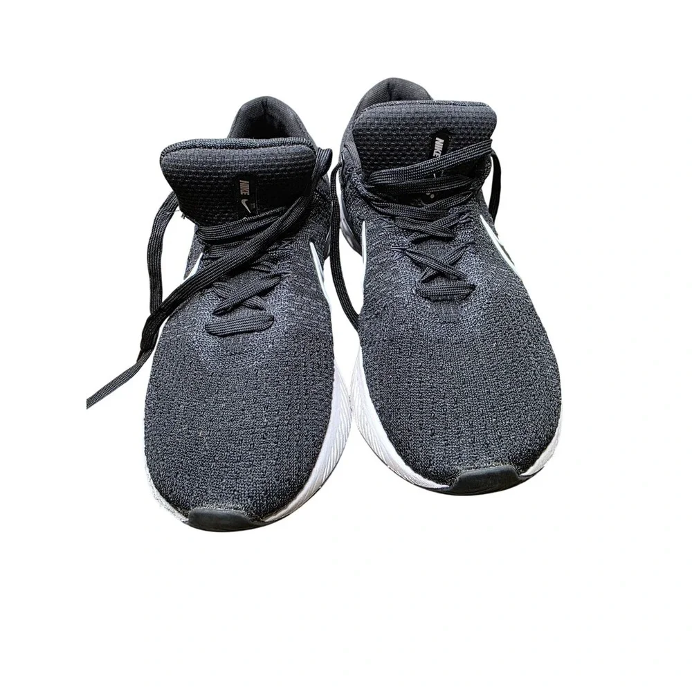 Nike React Infinity Run Flyknit 3 FK Size 9 Black White Running Women Shoe Sneak
